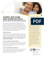 Breathing Better With A COPD Diagnosis - 2018 - Spanish - 508c