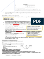 Representación de números binarios, complementos y códigos