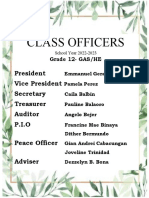 Class Officers 22-23