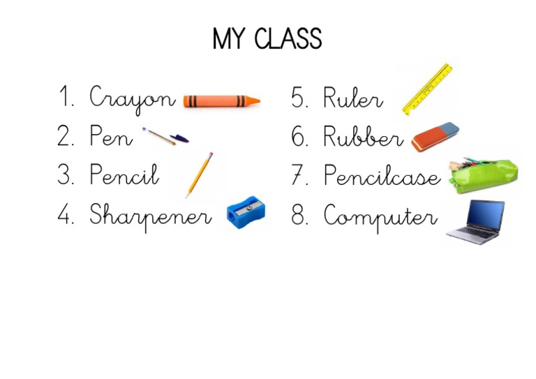 Classroom Supplies List | PDF