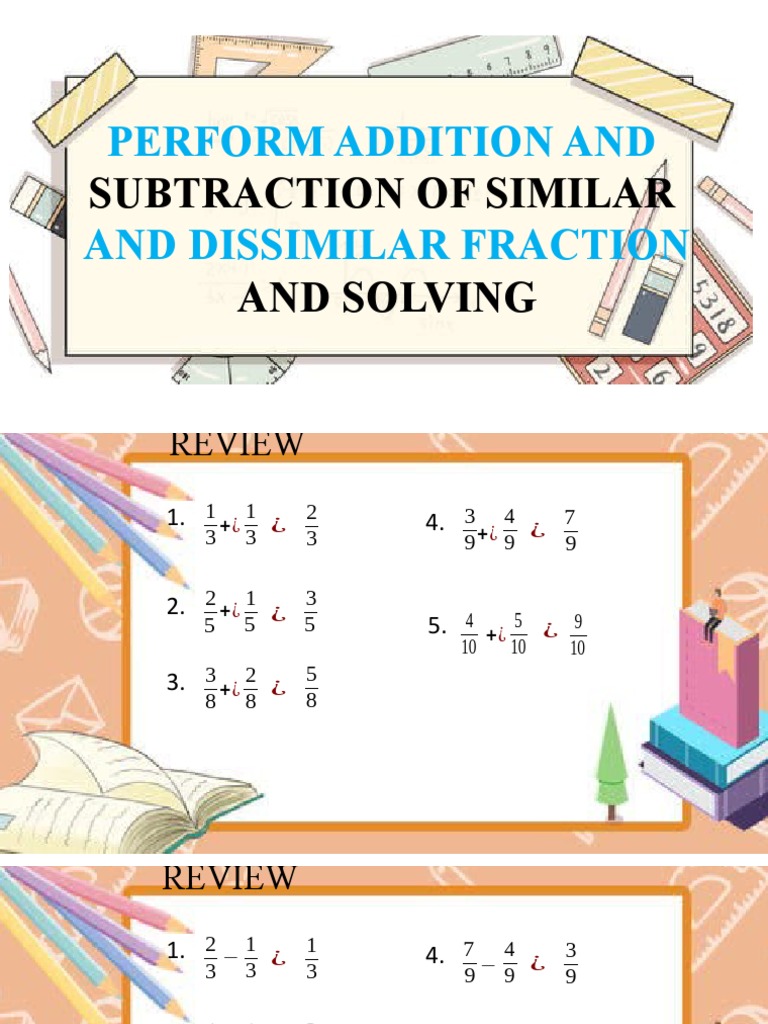 Adding and Subtracting Fractions Guide | PDF | Science | Encodings