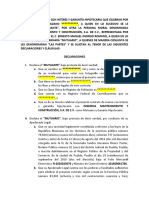 Modelo 'Contrato Mutuo Con Garantía Hipotecaria - InGEMOA - Carlos' Contigo
