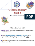 Unit 3 The Cellular Basis of Life
