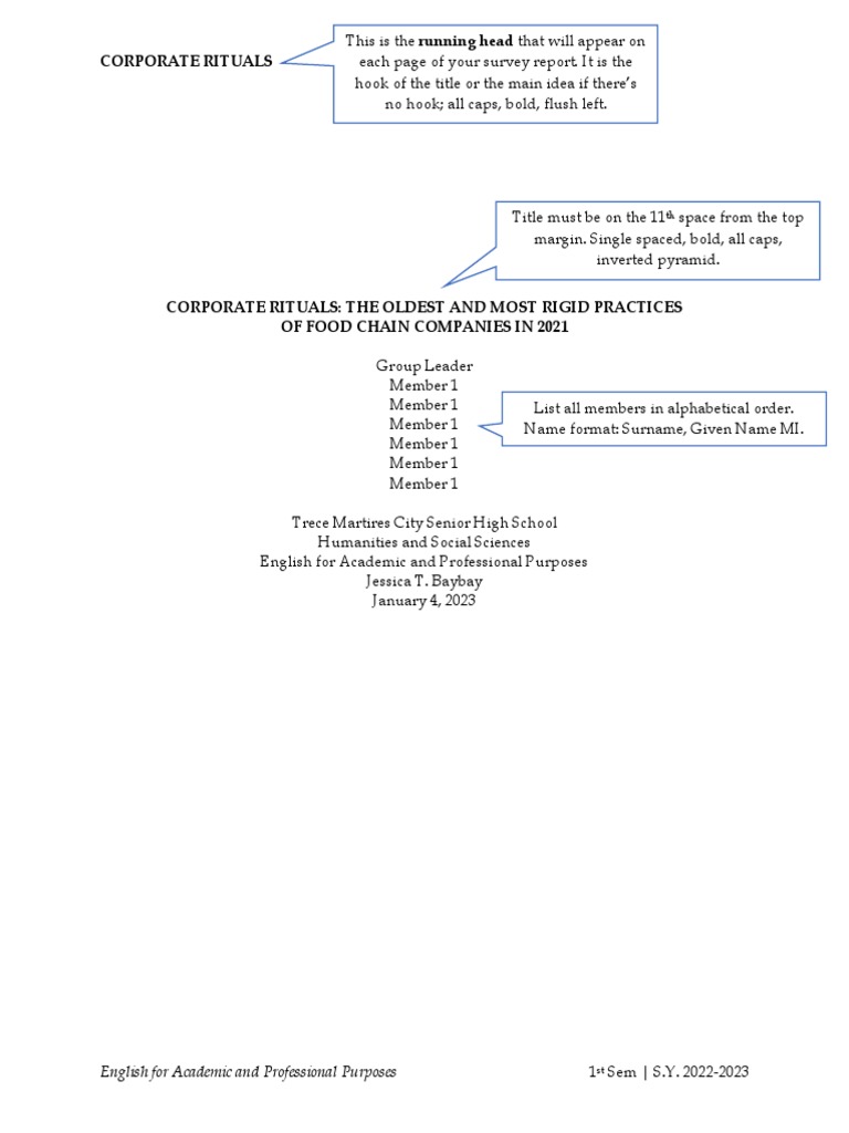 Survey Report Template PDF Survey Methodology Data Analysis
