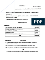 Physics Practical Scheme - 2022-2003 (12th)