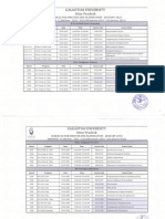 Datesheet - Semester End Examination (First Semester) - January 2023