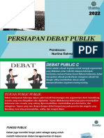 Persiapan Debat Public