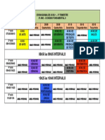 Cronograma de Avas 1 - 6º Ano B