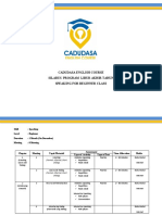 Cadudasa English Course Silabus