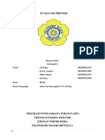 EVALUASI PROYEK