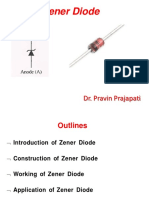 Zener Diode Guide: Construction, Working & Applications