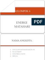 ENERGI MATAHARI