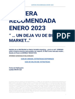 Cartera Recomendada Enero 2023 - Un Deja Vu de Bull Market