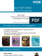State of .NET 2020 Online - Microsoft Web Development