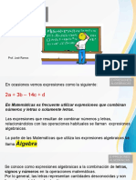 Expresiones Algebraicas