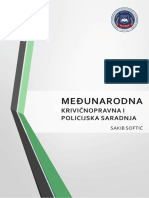 Sakib Softić - Međunarodna Krivičnopravna I Policijska Saradnja