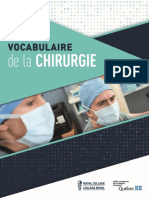 Vocabulaire Chirurgie