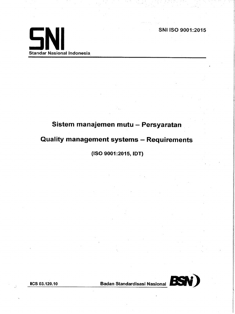 Iso 9001 2015 Pdf
