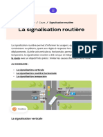 Signalisation Routière - Verticale Et Horizontale - Ornikar