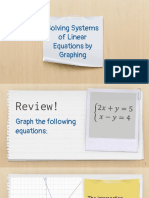 Graph of Systems of Linear Equations