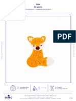 Https Www.dmc.Com Media Dmc Com Patterns PDF PAT1072 Crochet Animal Patches - FoxPAT1072