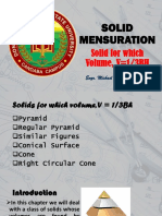 SOLID MENSURATION-Module 4