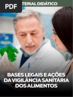 Bases Legais e Ações Da Vigilância Sanitária Dos Alimentos