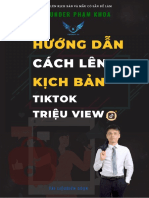 HƯỚNG DẪN CÁCH TỰ LÊN KỊCH BẢN TIKTOK TRIỆU VIEW VÀ MẪU CÓ SẴN - Mrkhoa - VN