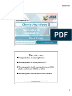 Chimie Analytique II - Cours 5