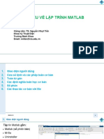 Tìm Hiểu Về Lập Trình Matlab