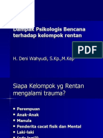 Dampak Psikologis Bencana THD Kel Rentan