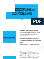 L1 Discipline of COUNSELING