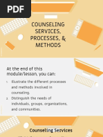 Roles and Functions of Counselors | PDF | Confidentiality | Psychotherapy