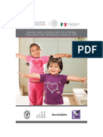 Manual para La Aplicación de La Prueba Evaluación Del Desarrollo Infantil "EDI"
