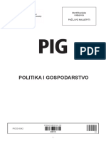 Politika I Gospodarstvo: PIG D-S042 PIG.42.HR.R.K1.20