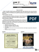 Redação: Cartaz É Um Gênero Textual Marcado Especialmente Pela Função Informativa, Bem Como Pela Função