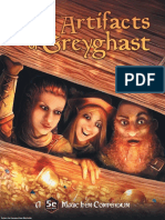 Lost Artifacts of Greyghast A 5e Magic Item Compendium