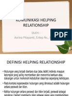 II. Helping Relationship