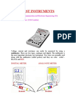 Test Instruments