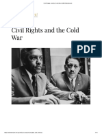 Civil Rights and the Cold War Intersected in US History