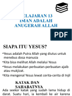 Pelajaran 13 Kelas 2