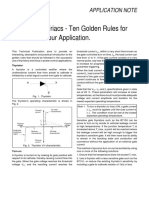 Thyristors & Triacs - Ten Golden Rules