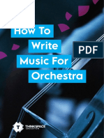How To Write Music For Orchestra Guide