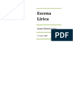 Escena Lírica 3º