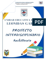 Unidad Educativa Fiscal Leonidas García: Resolución N. 0122 Del 3 de Abril Del 2013 Fundado El 20 de Mayo de 1963