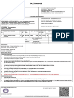 Sales Invoice: Customer Information