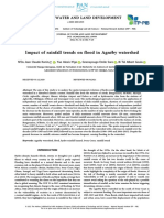 Impact of Rainfall Trends On Flood in Agnéby Watershed