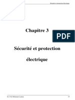 Chapitre 3 Sécurité Et Protection Électrique
