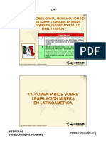 Comentarios Sobre Legislacion Minera en Latinoamerica