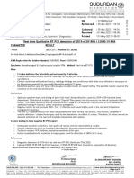 Authentic Check RT-PCR Test Results